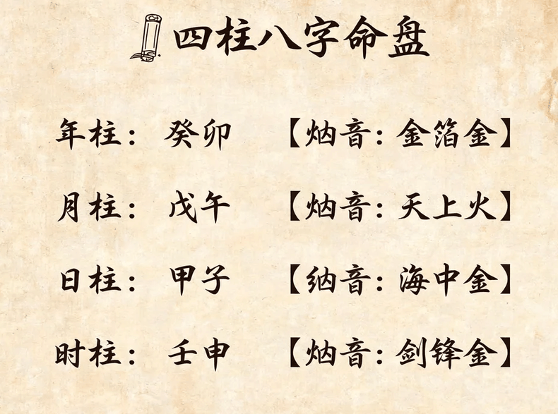 bazi chart interpretation